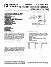 DataSheet AD7991 pdf